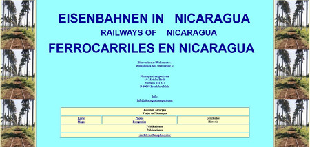 fahrplancenter nicaragua railroad home page