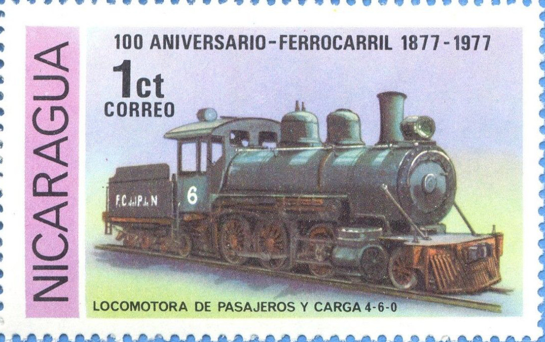 locomotive # 6 Stamp