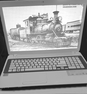 my laptop with loco8